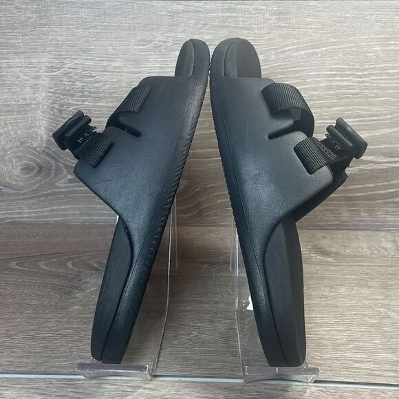 Chaco Chillos Big Boy Sz 4 Slip On Black Adjustable Strap Slides Sandals - Picture 11 of 11
